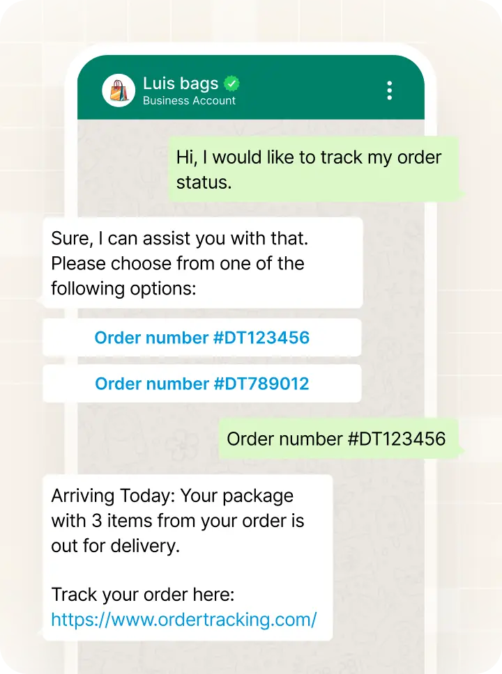 Order Tracking